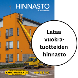 Lataa vuokra- tuotteiden hinnasto